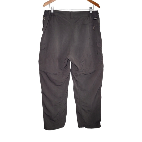 Columbia Omni-Dry GRT Convertible Outdoor Cargo Pants Men's Size L Gray EM8166 - Picture 3 of 12